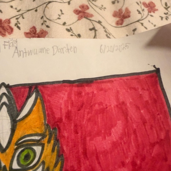 Colorful Fox Drawing - Picture 8 of 10